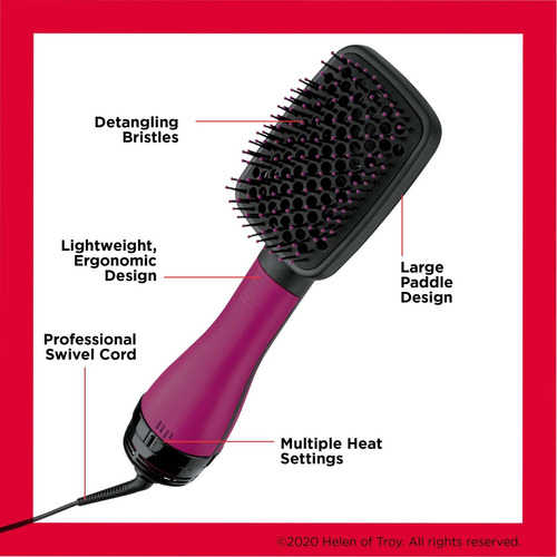 Imagen 4 de 7 de Secador De Pelo Peinado Revlon One Step Secador Y Estilizado