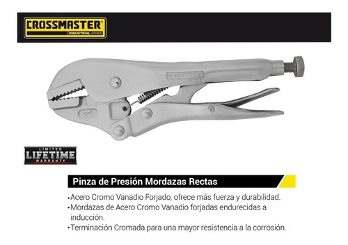 Imagen 2 de 3 de Crossmaster Pinza Morza Recta 10