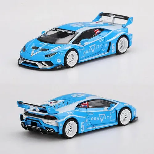 MINI GT LBWK BLOCKCHAIN GRAVITY 2台 MINI GT 1/64 LB-WORKS Lamborghini Huracán GT GRAVITY/ Embalagem
