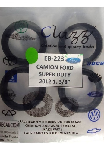 Kit Reparación Para Bomba De Freno Ford Super Dutty 1-3/8 