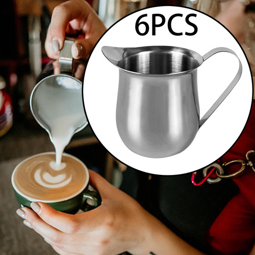 6 Piezas Crema Dispensadora Crema Jarra Espresso Crema 60 Ml