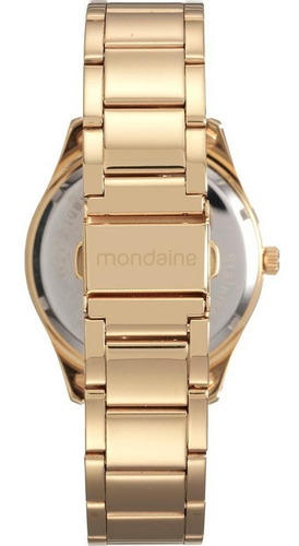 Relógio Mondaine Feminino Dourado 53568lpmvde2