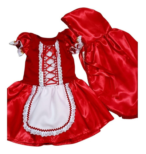 Fantasia Chapeuzinho Vermelho Infantil