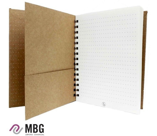Imagen 3 de 4 de Cuaderno Bullet Ry 15x21 T/ Dura 80 Hojas Punteadas C/ Esp.