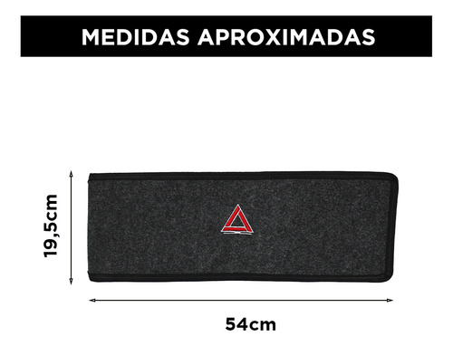 Capa Bolsa Guarda Macaco Chave De Roda De Carpete Com Fecho
