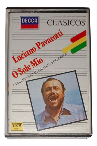 Cassette Luciano Pavarotti O Sole Mio 