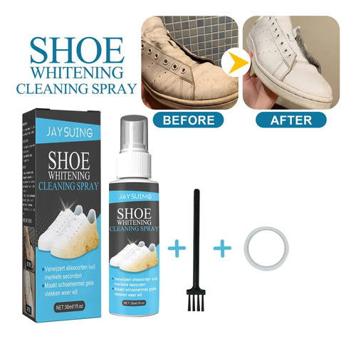 Limpiador De Zapatos Con 2 Aerosoles, Removedor De Gel,