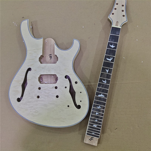 Kits Guitarra Diy Bueno 1 Unfinished Electrica Cuello Cuerpo