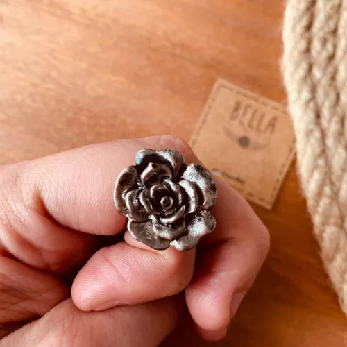 Anillo Rosa Flor Harry Styles Flores Tpwk Peace MercadoLibre