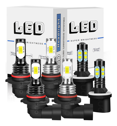 Para S10 1998-2003 6000k Faros Delanteros De Luz Alta/baja