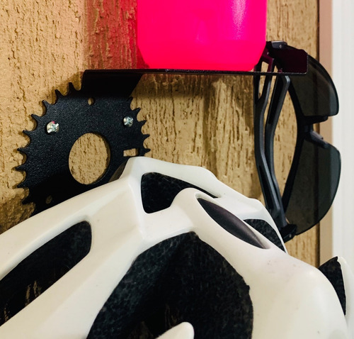 Imagem 6 de 10 de 3 Suportes De Parede Para Capacete E Acessórios De Ciclismo