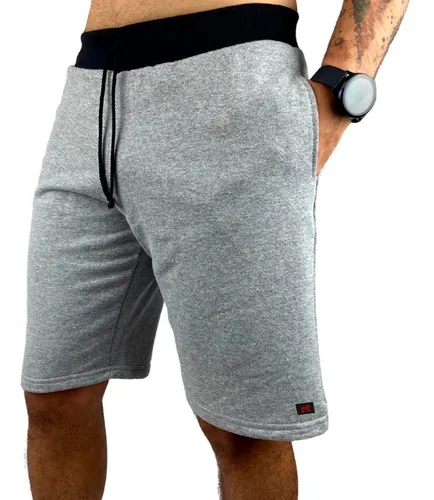 Bermuda de moletom para cheap homem