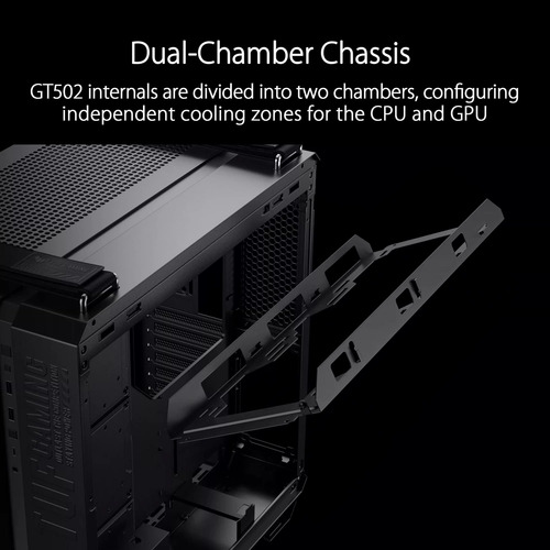 Asus Tuf Gaming Gt502 Atx Mid-mid-tower Case Con Botón Rgb D