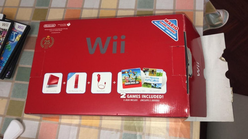 Consola Nintendo Wii 25 Aniversario - Flasheada Con Juegos