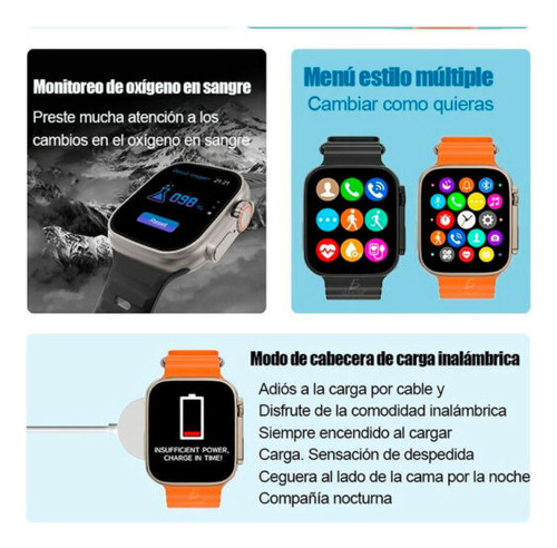 Smartwatch Serie S8 Ultra Max Reloj Inteligente Digital