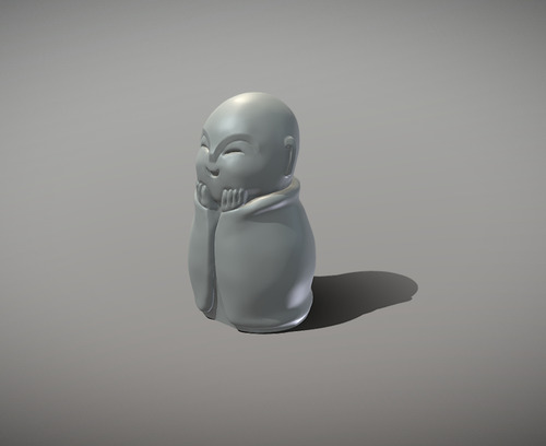 3dbauerstudio Jizo Bodhisattva Archivo Stl Impre3d Estatua
