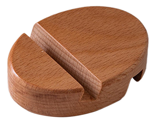 2 Soporte De Madera Para Teléfono, Soporte Para Oval