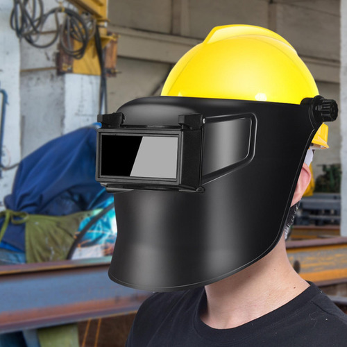 Máscara De Soldador De Casco De Soldadura Con De Dobles