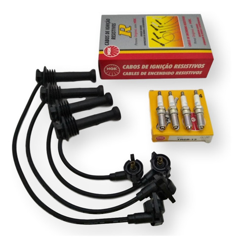 Imagen 1 de 11 de Kit Cables+bujias Ngk Ford Mondeo 95/97 1.8 2.0 16v Zetec
