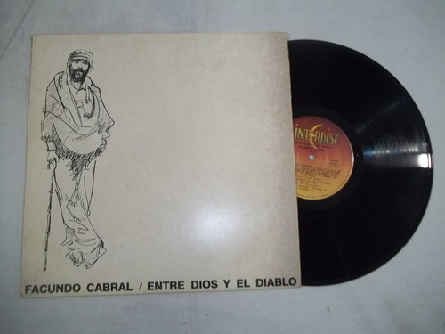 Lp Vinil - Facundo Cabral - Entre Dios Y El Diablo