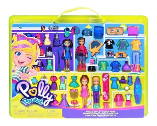 Super Coleccion De Modas Polly Pocket Mattel Set Completo