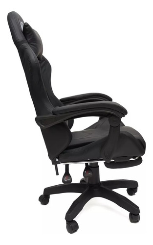 Silla Gamer Negro Oficina Gaming Youtuber Escritorio Sillon