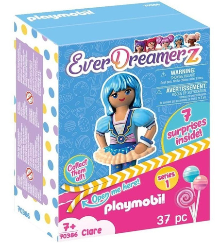 Playmobil Ever Dreamer Z Clare Serie 1 Azul 37 Pcs