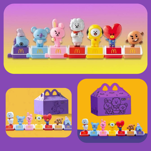 Colección Bt21 Bts Mcdonald's Army Figura A Elegir Shooky (Usado)