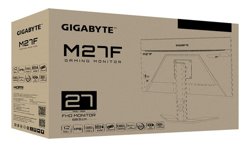 Imagen 10 de 10 de Nw Monitor Gamer Gigabyte M27f 1080p Fhd 144hz 1ms Ips