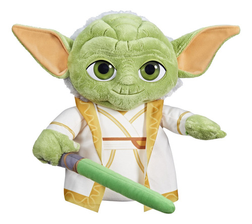 Star Wars Young Jedi Adventures Master Yoda - Peluche De Pe