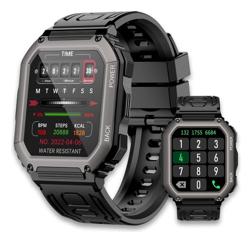 Reloj Inteligente Deportivo Táctico Militar For Hombres