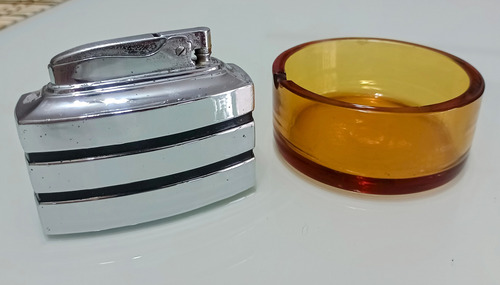 Lindo Isqueiro De Mesa Ronson Spartan Anos 50 Funcionando (Usado)