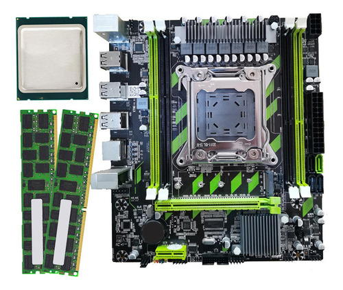 X79g Micro Atx Gaming Motherboard Durable Ddr3 De Cuatro