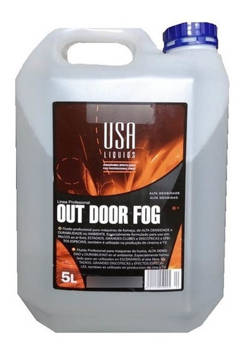 Liquido Humo Usa Liquids Out Door Fog 5 Litros Exterior.