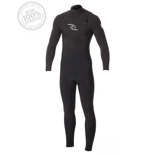 Long John Rip Curl Dawn Patrol 3/2 Chest Zip Black/ Tam Gg