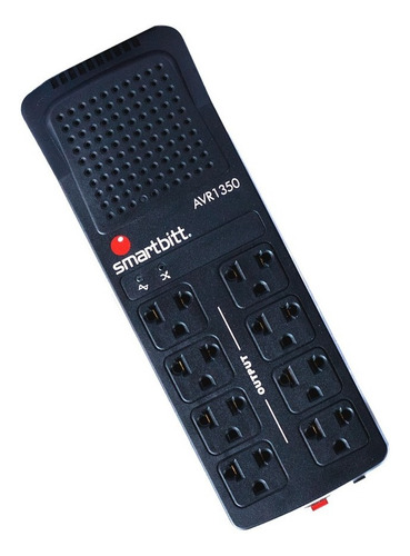 Imagen 2 de 5 de Regulador Voltaje Smartbitt 1350va 675w Supresor De Picos