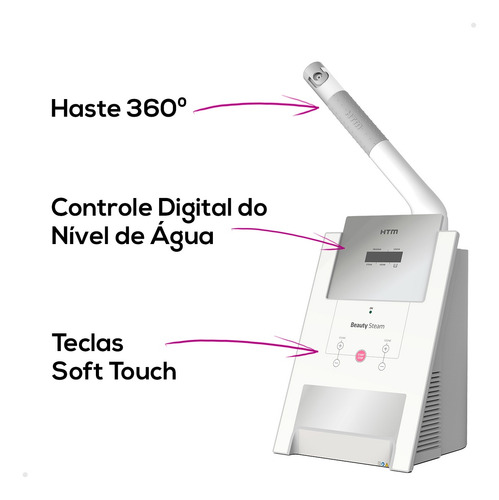 Kit Vapor De Ozônio + Alta Frequência + Eletrodos + Suporte