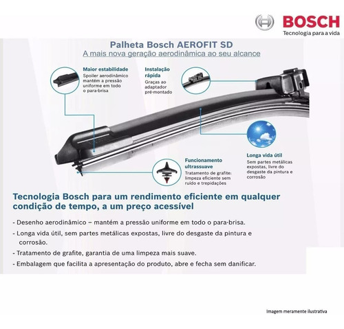Par Palheta Dianteira Bosch Aerofit Tiggo 7pro 2022 2023 24