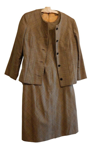 Conjunto Vestido Y Saco Casimir De Lana Principe De Gales | MercadoLibre Conjunto Vestido Y Saco Casimir De Lana Principe De Gales | MercadoLibre