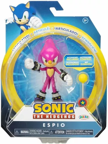 Sonic Vermelho Personagem Sonic Top Blocos Boneco