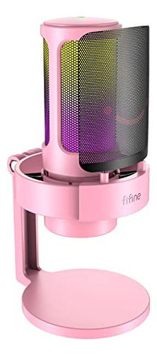Micrófono Fifine Para Juegos Con Transmisión Usb, Condensado