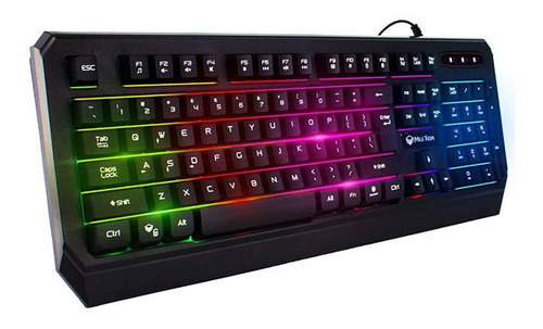 Teclado Gamer Meetion K9320 Retroiluminado Blaklit 