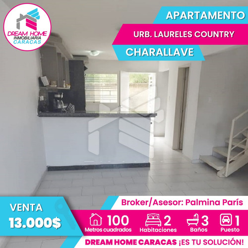 Apartamento Dúplex En Venta Charallave Los Laureles Country