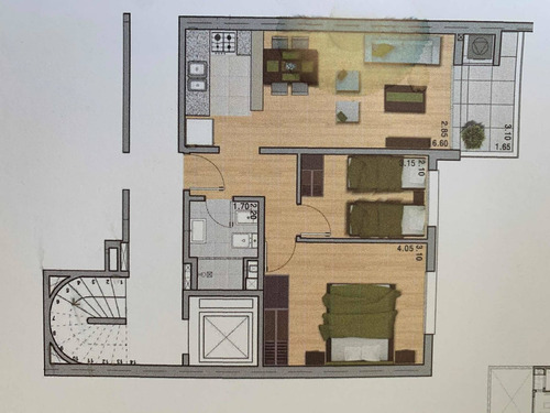 Imagen 3 de 23 de Apartamento Dos Dormitorios Nuevo! Excelente Ubicación