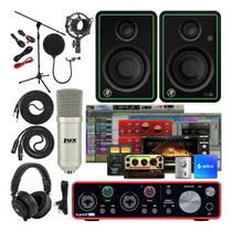 Comprar Interfaz De Audio Focusrite Scarlett 2i2 2x2 Con Paquete Stu