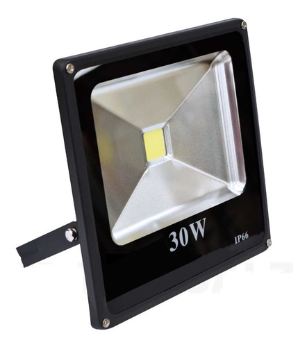 Imagen 1 de 5 de Reflector Led Blanco 30w Bajo Consumo Alta Potencia Exterior