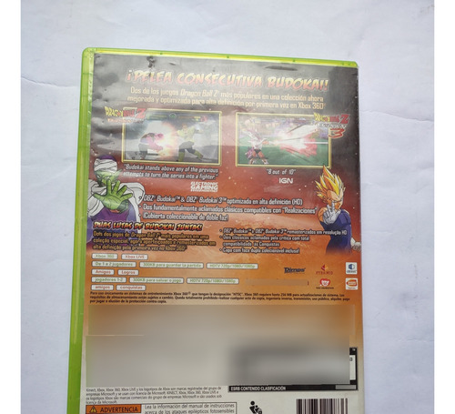 Dragon Ball Z Budokai Hd Collection Xbox 360 (Usado)