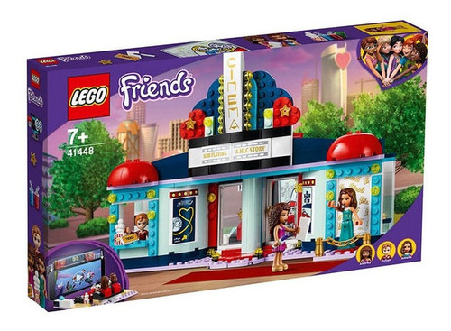 Lego Friends Cine De Heartlake City Construccion 451 Piezas