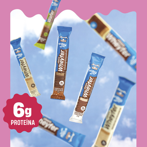 Choco Wheyfer con 12 unidades sabor chocolate 25 g +Mu