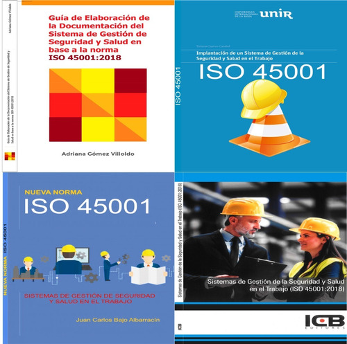 Pack De Libros Iso 45001 - 2018 